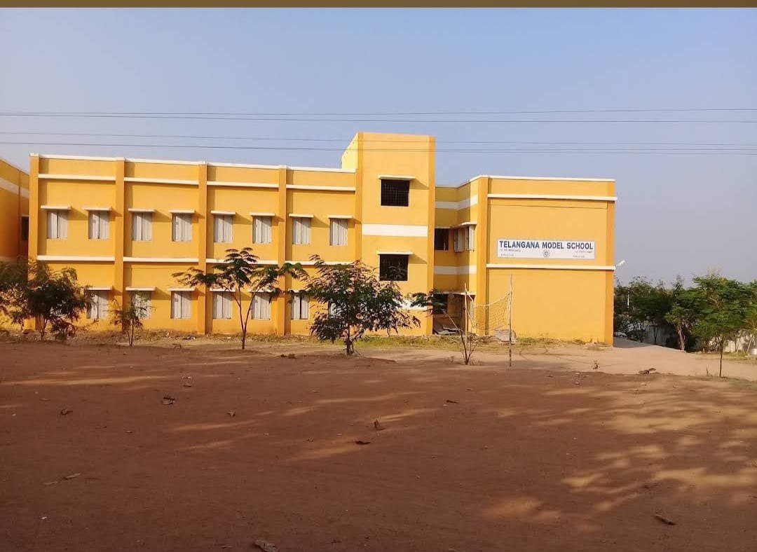 School building – front view